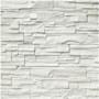 MSI Terrado 9" x 20" Concrete Hardscape Wall Tile - Splitface Concrete Visual - Sold by Pallet (240 SF/Pallet) Copen Snow