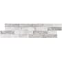 MSI Rockmount 6" x 24" Marble Hardscape Wall Tile - Splitface Marble Visual - Sold by Pallet (210 SF/Pallet) Gray