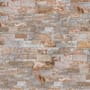 MSI Stackstone Ledger 9" x 24" Quartzite Hardscape Wall Tile - Splitface Natural Stone Visual - Sold by Pallet (162 SF/Pallet) Golden White
