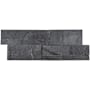 MSI Stackstone Ledger 9" x 24" Slate Hardscape Wall Tile - Splitface Natural Stone Visual - Sold by Pallet (162 SF/Pallet) Premium Black