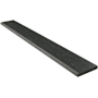 MSI Dimensions - 24" x 3" Matte Porcelain Grout or Thin-Set Bullnose Graphite