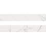 MSI Kaya 24" x 3" Matte Porcelain Grout or Thin-Set Tile Bullnose - Sold by Carton (36 LF/Carton) Calacatta Venato