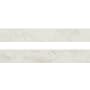 MSI Kaya 24" x 3" Matte Porcelain Grout or Thin-Set Tile Bullnose - Sold by Carton (36 LF/Carton) Carrara Bianco