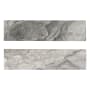 MSI Kaya 24" x 3" Matte Porcelain Grout or Thin-Set Tile Bullnose - Sold by Carton (36 LF/Carton) Onda Gray