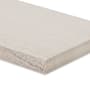MSI Malahari 24" x 3" Lappato Porcelain Grout or Thin-Set Tile Bullnose - Sold by Carton (44 LF/Carton) White