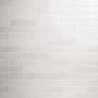MSI Renzo - 12" x 3" Rectangle Wall Tile - Glossy Ceramic Visual - Sold by Carton (5.5 SF/Carton) Dove