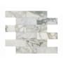 MSI 12 " X 12 " Honed Marble Subway Mosaic Floor And Wall Tile - Sold by Carton (9.6 SF/Carton) Coronado
