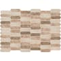 MSI Recycled Glass 10" x 15" Hexagon Dot-Mounted Mosaic Wall Tile - Glossy Glass Visual - Sold by Carton (14.55 SF/Carton) Sandhills