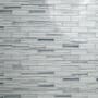 MSI 2" x 6" Brick Mosaic Wall Tile on a 12" x 12" Mesh Backed Sheet - Glossy Glass Visual - Sold by Carton (10 Sheets & 9.7 SF/Carton) Malta Cliffs