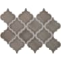 MSI Highland Park - 11" x 16" Arabesque Mosaic Sheet - Glossy Ceramic Visual - Sold by Carton (11.7 SF/Carton) Dove Gray