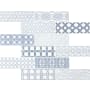 MSI 12 " X 12 " Honed Marble Subway Mosaic Floor And Wall Tile - Sold by Carton (9.6 SF/Carton) Zouli