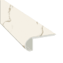 MSI Trecento 94" x 3" Vinyl Glue Down or Nail Down Vinyl Flooring Stair Nose Calacatta Marbello