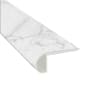 MSI Trecento 94" x 3" Vinyl Glue Down or Nail Down Vinyl Flooring Stair Nose Carrara Avell
