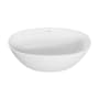 MTI Baths Acquabella 59" Free Standing Stone Composite Soaking Air Tub with Center Drain and Overflow White / Gloss