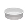 MTI Baths Continuum 20-3/4" Oval SculptureStone Semi-Recessed Bathroom Sink Matte White