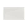 MTI Baths Acquabella Lado 60" x 36" Rectangular Shower Base with Triple Threshold and Left Drain White