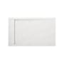 MTI Baths Acquabella Artesa 60" x 32" Rectangular Shower Base with Triple Threshold and Right Drain White