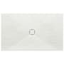 MTI Baths Acquabella Delgada 72" x 42" Rectangular Shower Base with 4 Threshold and Center Drain Matte White