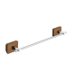 Nameeks Gedy Wall Mounted Towel Bar Washed Oak