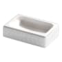 Nameeks Gedy Collection Free Standing Soap Dish Pearl White