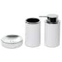 Nameeks Gedy Bathroom Accessories Set White