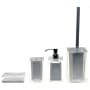 Nameeks Gedy Bathroom Accessories Set Silver