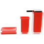 Nameeks Gedy Bathroom Accessories Set Red