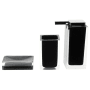 Nameeks Gedy Bathroom Accessories Set Black