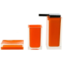 Nameeks Gedy Bathroom Accessories Set Orange