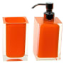 Nameeks Gedy Bathroom Accessories Set Orange