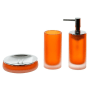 Nameeks Gedy Bathroom Accessories Set Orange
