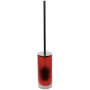Nameeks Gedy Free Standing Toilet Brush Holder Red