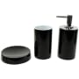 Nameeks Gedy Bathroom Accessories Set Black