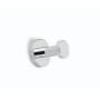 Nameeks Medea Single Robe Hook Chrome