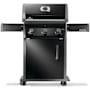 Napoleon Rogue 42,000 BTU 51 Inch Wide Natural Gas Free Standing Grill with Wave Shaped Grates Black