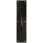 National Hardware 3-1/2 Inch x 15 Inch Aluminum Pull with Plate Oil Rubbed Bronze
