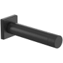 National Hardware Reed 3 Inch Baseboard Mounted Rigid Door Stop Matte Black