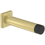 National Hardware Reed 3 Inch Baseboard Mounted Rigid Door Stop Brushed Gold