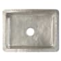 Native Trails Cocina 24" Undermount Single Basin Copper Kitchen Sink Brushed Nickel