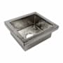 Native Trails Manhattan 17" Drop-In Single Basin Copper Bar Sink Polished Nickel