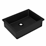 Native Trails NativeStone 21" Rectangular Concrete Undermount Bathroom Sink Charcoal