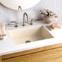 Native Trails NativeStone 21" Rectangular Concrete Undermount Bathroom Sink Sand