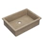 Native Trails NativeStone 21" Rectangular Concrete Undermount Bathroom Sink Earth