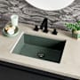 Native Trails NativeStone 21" Rectangular Concrete Undermount Bathroom Sink Forest