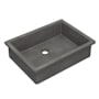 Native Trails NativeStone 21" Rectangular Concrete Undermount Bathroom Sink Slate