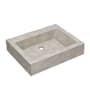 Native Trails NativeStone 24" Rectangular Concrete Wall Mounted Bathroom Sink Ash