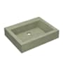 Native Trails NativeStone 24" Rectangular Concrete Wall Mounted Bathroom Sink Sage