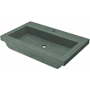 Native Trails NativeStone 30" Rectangular Concrete Drop In Bathroom Sink with Single Faucet Hole Forest