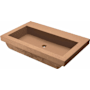 Native Trails NativeStone 30" Rectangular Concrete Drop In Bathroom Sink Terracotta