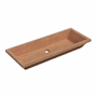 Native Trails NativeStone 37" Rectangular Concrete Undermount Bathroom Sink Terracotta